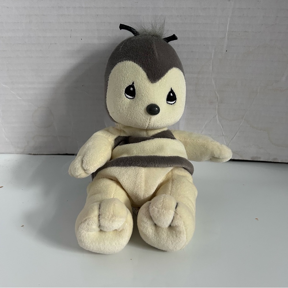 Vtg Precious Moments Enesco Tender Tails BEE Beanie Plush Beanbag Stuffy